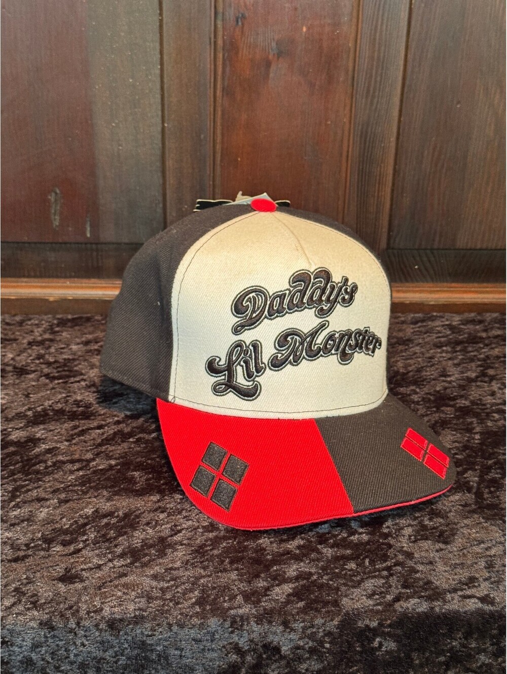 Suicide Squad Daddy's Lil Monster Adjustable Snapback Hat